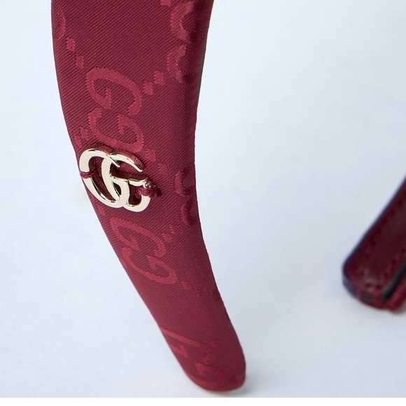 GUCCI GG logo jacquard headband main image 4